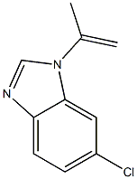 1H-Benzimidazole,6-chloro-1-(1-methylethenyl)-(9CI) Struktur