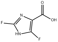 1H-Imidazole-4-carboxylicacid,2,5-difluoro-(9CI) Structure
