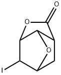 6-Hydroxy-5-iodo-7-oxabicyclo[2.2.1]heptane-2-carboxylic Acid γ-Lactone 结构式