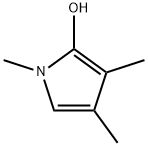 1H-Pyrrol-2-ol,1,3,4-trimethyl-(9CI) Structure