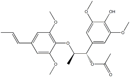 7-O-Acetyl-4-O-demethylpolysyphorin Struktur