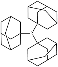 三(1-金刚烷基)磷;三(1-金刚烷基)膦 结构式