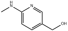 6-Methylamino-pyridin-3-yl)-methanol Structure