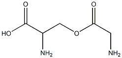 Serine, ester with glycine (6CI,7CI) 结构式