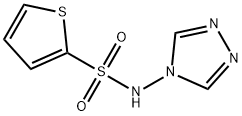 N-4H-1,2,4-Triazol-4-yl-2-thiophenesulfonamide Struktur