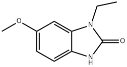 2H-Benzimidazol-2-one,1-ethyl-1,3-dihydro-6-methoxy-(9CI) Structure