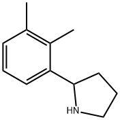 2-(2,3-dimethylphenyl)pyrrolidine Structure