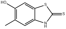 6-Benzothiazolol,2-mercapto-5-methyl-(7CI)|