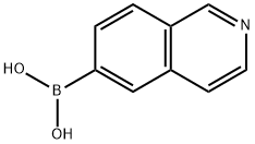 异喹啉-6-硼酸 结构式