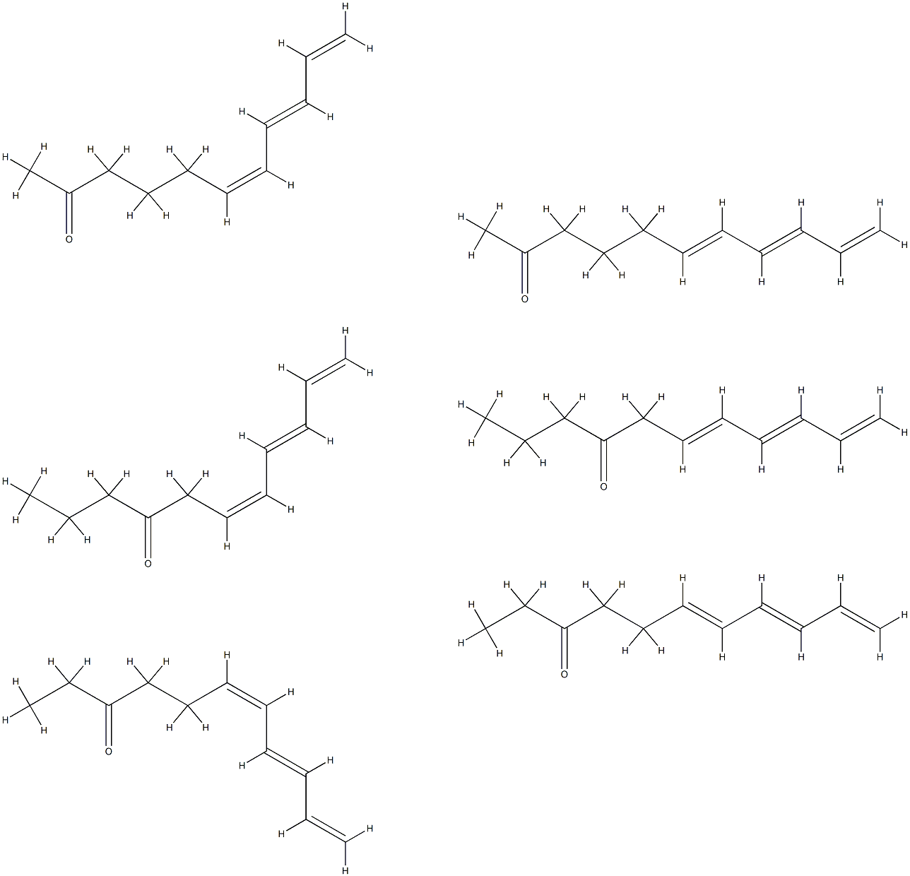 波斯(树脂)胶, 9000-24-2, 结构式