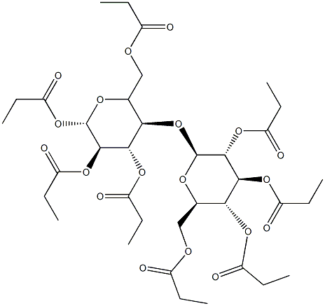 CELLULOSE PROPIONATE Struktur