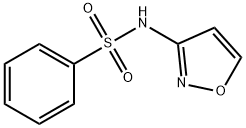 N-3-Isoxazolylbenzenesulfonamide Struktur