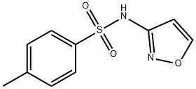 N-3-Isoxazolyl-4-methylbenzenesulfonamide Struktur