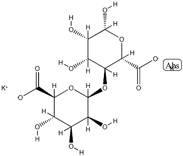 POTASSIUM ALGINATE Structure