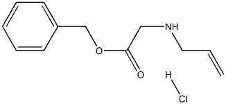 S-Allylglycine phenylmethyl ester hydrochloride Structure