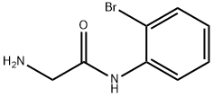 N〜1〜-(2-BROMOPHENYL)GLYCINAMIDE 化学構造式