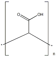 POLY(ACRYLIC ACID) Structure