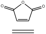 2,5-Furandione, polymer with ethene, ammonium salt 结构式