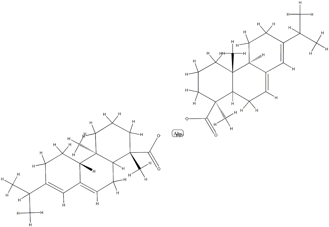 松脂酸鉛 结构式