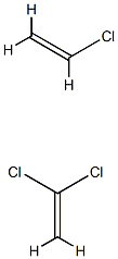 氯偏乳液,9011-06-7,结构式