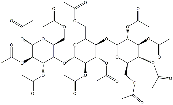 三乙酸纤维素,9012-09-3,结构式