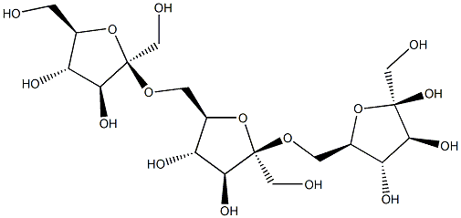 果聚糖, 9013-95-0, 结构式