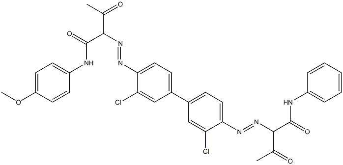 Pigment Yellow 126 Structure