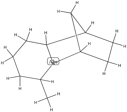 1,4-Methano-2H-quinolizine,octahydro-6-methyl-(9CI) 化学構造式