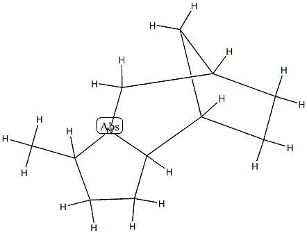 6,9-Methano-1H-pyrrolo[1,2-a]azepine,octahydro-3-methyl-(9CI) Struktur
