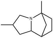 5,8-Methanoindolizine,octahydro-2,5-dimethyl-(9CI) 化学構造式