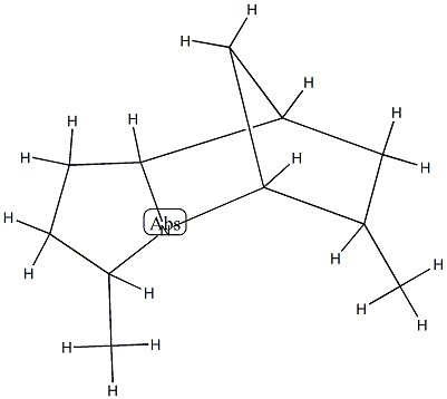 5,8-Methanoindolizine,octahydro-3,6-dimethyl-(9CI) Struktur