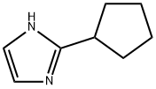2-环戊基-1H-咪唑 结构式