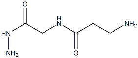 Glycine,  N--bta--alanyl-,  hydrazide  (7CI) 结构式