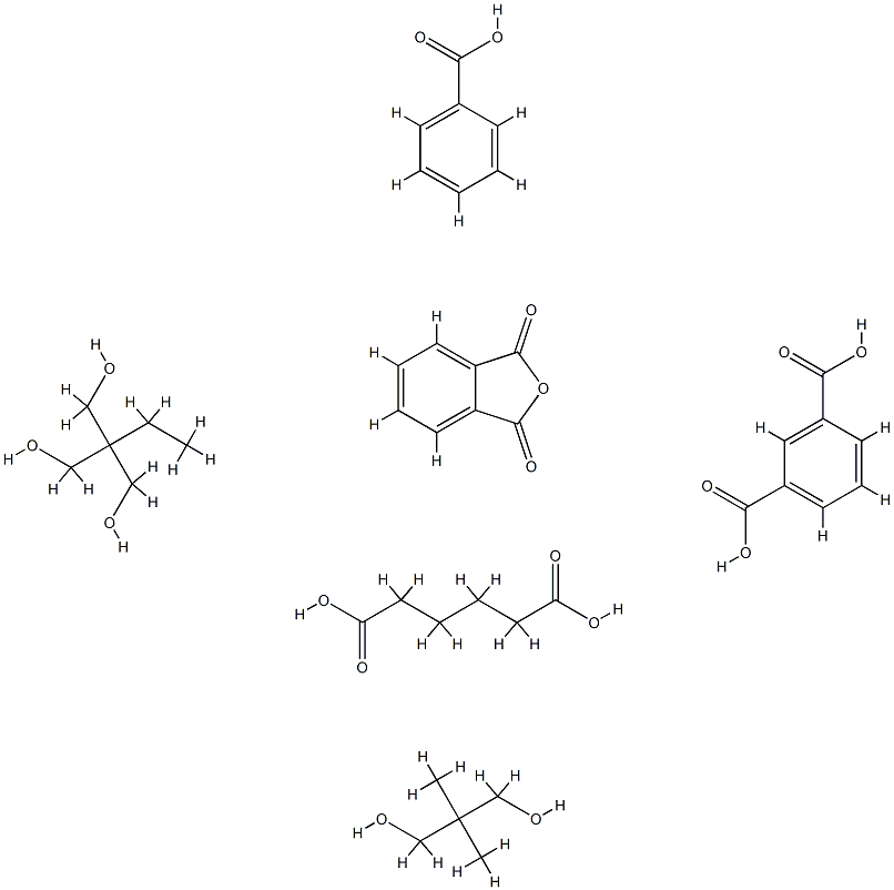 90326-93-5 1,3-Benzenedicarboxylic acid, polymer with 2,2-dimethyl-1,3-propanediol, 2-ethyl-2-(hydroxymethyl)-1,3-propanediol, hexanedioic acid and 1,3-isobenzofurandione, benzoate