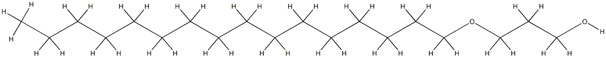 PPG-50セチル 化学構造式