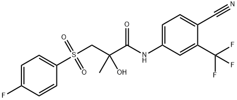 比卡鲁胺,90357-06-5,结构式