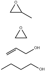 Oxirane, methyl-, polymer with oxirane, butyl 2-propenyl ether 结构式