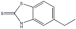 2(3H)-Benzothiazolethione,5-ethyl-(9CI) Structure