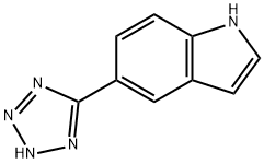 5-(1'H-tetrazol-5'-yl)-1H-indole Struktur