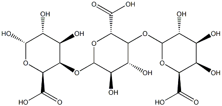 ペクチン, エステル化 柑橘類由来 化学構造式