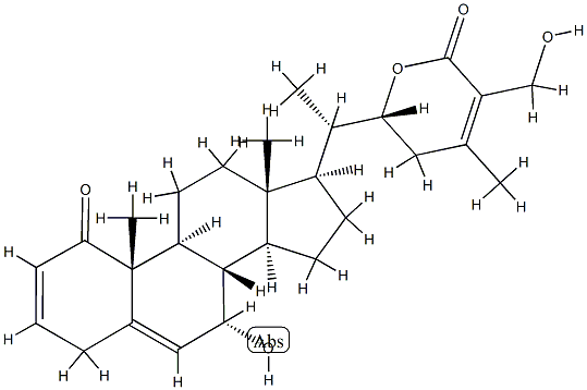 Daturataturin A aglycone 化学構造式