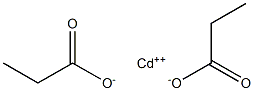 Propanoic acid, cadmium salt, basic Structure