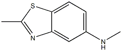 5-Benzothiazolamine,N,2-dimethyl-(9CI),90558-52-4,结构式