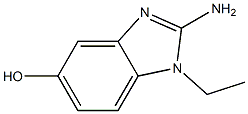 5-Benzimidazolol,2-amino-1-ethyl-(7CI) 结构式