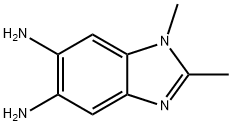 1H-Benzimidazole-5,6-diamine,1,2-dimethyl-(9CI) Structure