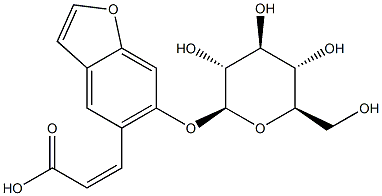 补骨脂苷,905954-17-8,结构式