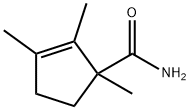 2-Cyclopentene-1-carboxamide,1,2,3-trimethyl-(7CI) Structure