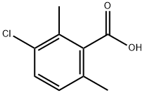 Benzoic acid, 3-chloro-2,6-diMethyl- 结构式