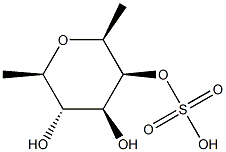 フコイダン 化学構造式