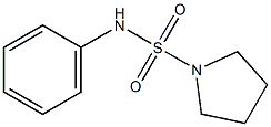 1-Pyrrolidinesulfonamide,N-phenyl-(9CI) Structure